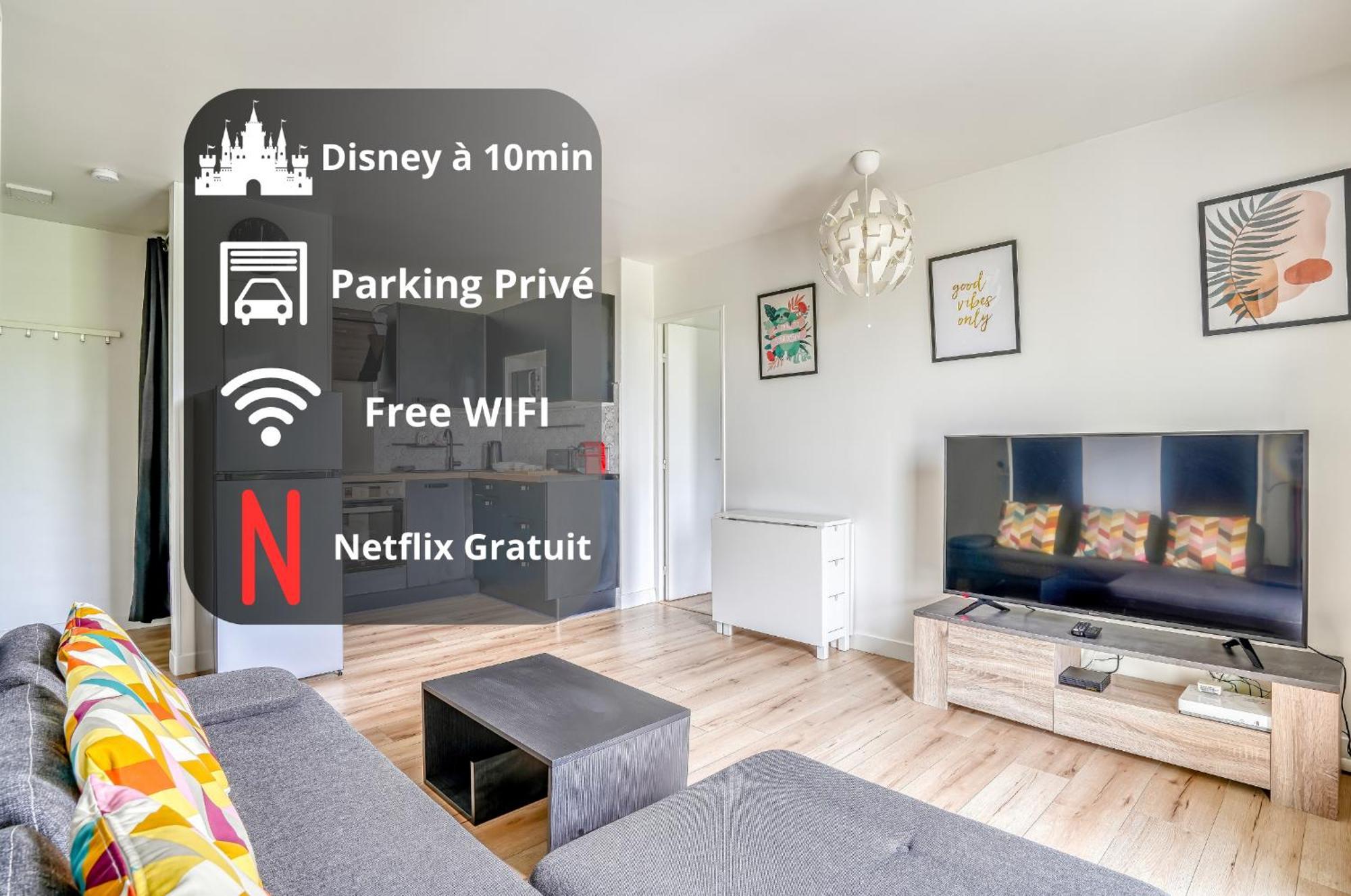 Le Convertible - Proche Disney - Parking Prive Chalifert Luaran gambar